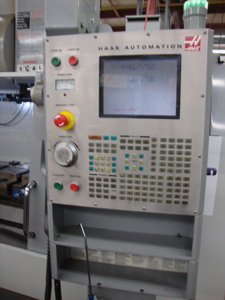 Haas VF-3, Machine ID: 7555
